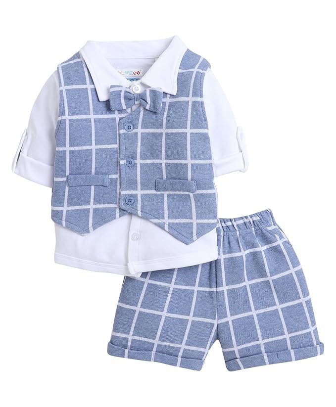 Ocean Buddy Blue & White Co-Ord Set
