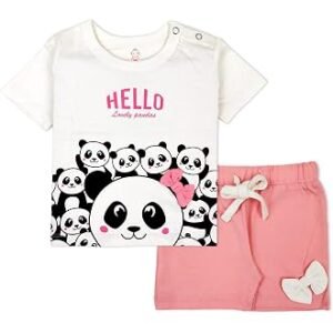 Panda Blush Mini Co-Ord Set