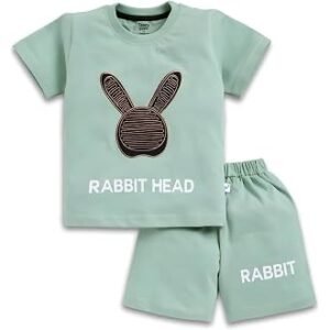 Minty Bunny Charm Kids Co-ord Set
