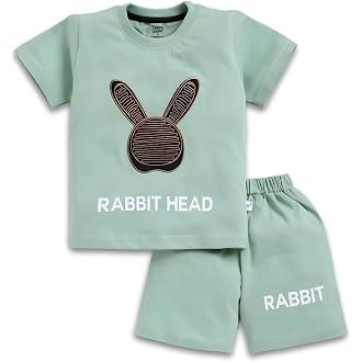 Minty Bunny Charm Kids Co-ord Set