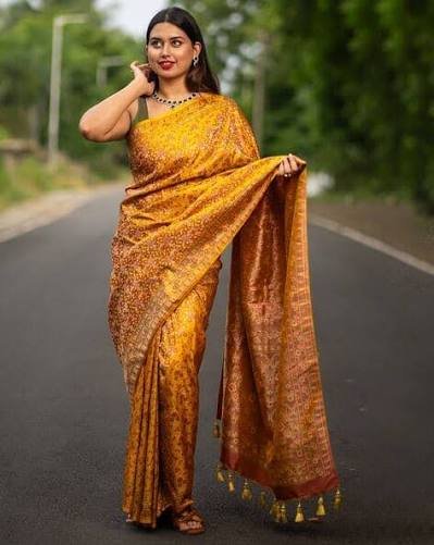 Swarna Kesar Silk Saree