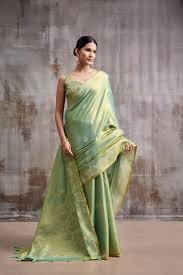 Mehreen Green Silk Grace Saree